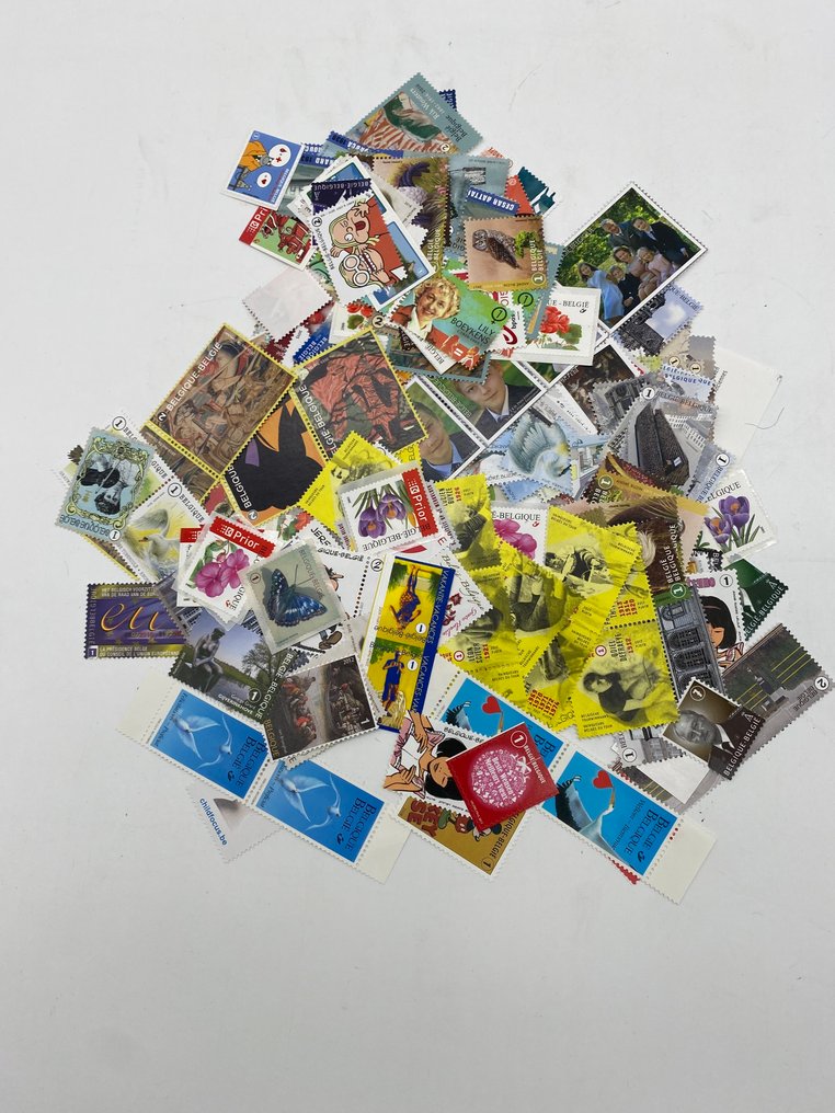 Belgium 2006/2024 - 463 értékekből álló csomag '1', '2', '3', '5' és '7' értékekkel a levél feladásához. #2.1