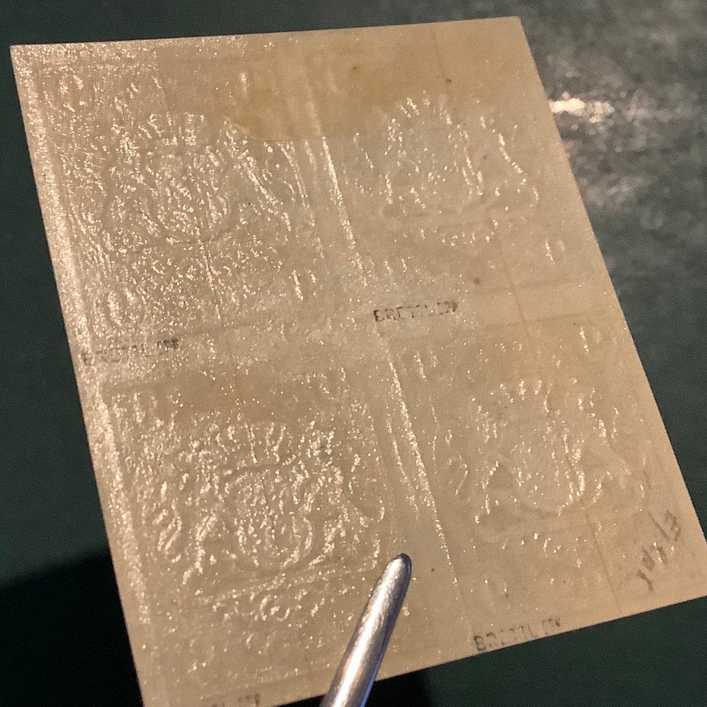 Bavaria 1867/1868 - 9 Kreuzer in a block of four - a perfectly inspected small board. - Michel 17 #2.1