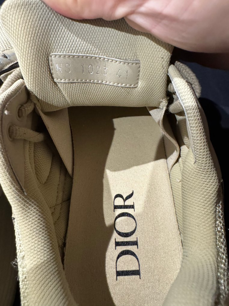 Dior Homme - B30 - Beige semelle jaune Fluo - Edition limitée - 41 - Low-top trainers - Size: EU 41 #4.3