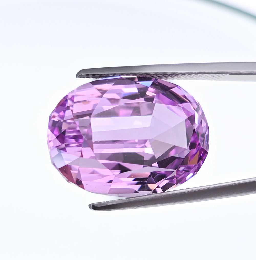 1 pcs 紫色, 粉色 紫锂辉石 - 31.78 ct - 国际有色宝石协会(ICA GemLab) - 天然锂辉石 #2.1