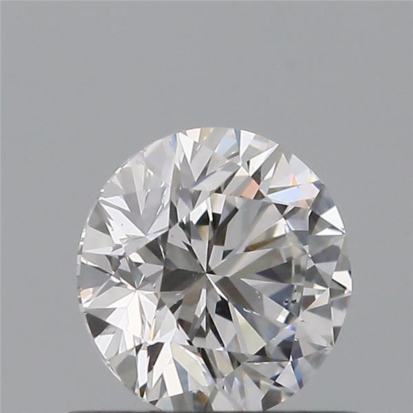 1 pcs 钻石 (天然) - 0.60 ct - 圆形 - D (无色) - SI1 微内含一级 - 国际宝石研究院(IGI) #2.1
