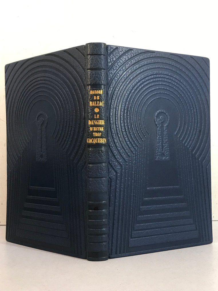 Honoré de Balzac /  Henri Grand'Aigle - Le Dangier d'estre trop Cocquebin. [Reliure de René Kieffer; 1/50 sur vélin avec suite] - 1930 #1.0