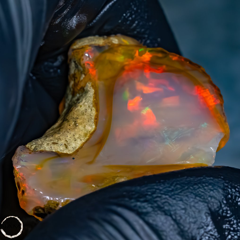 Χρωματικός χορός της ζωής – Σπάνιος Crystal Opal 56,9 καρατίων- 11.38 g #1.0