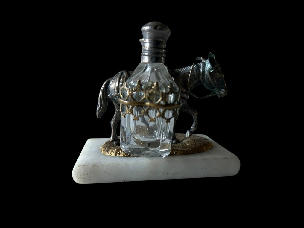 展示柜 (2) - 大理石, 银, 金属, 黄铜色 - 19世纪橱窗物品 #4.3