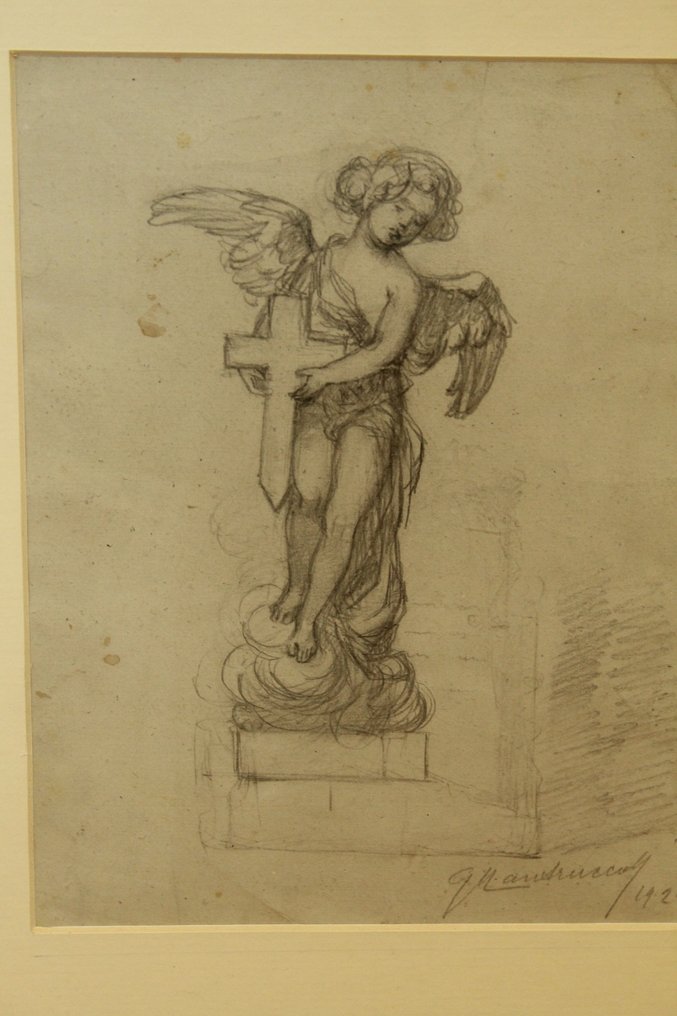 Gino Montruccoli (XX) - Angelo con la croce #3.2