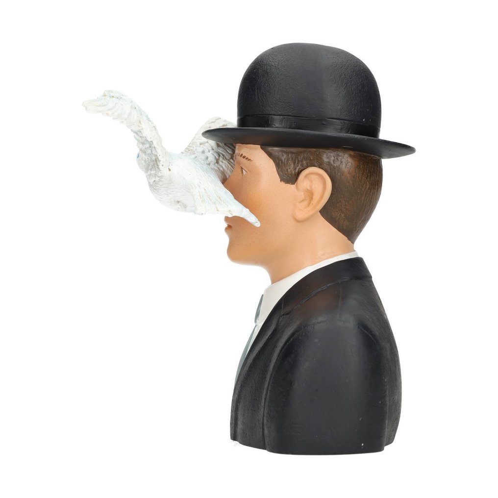 Αγαλματίδιο - L’homme au chapeau melon - Ρητίνη #3.2