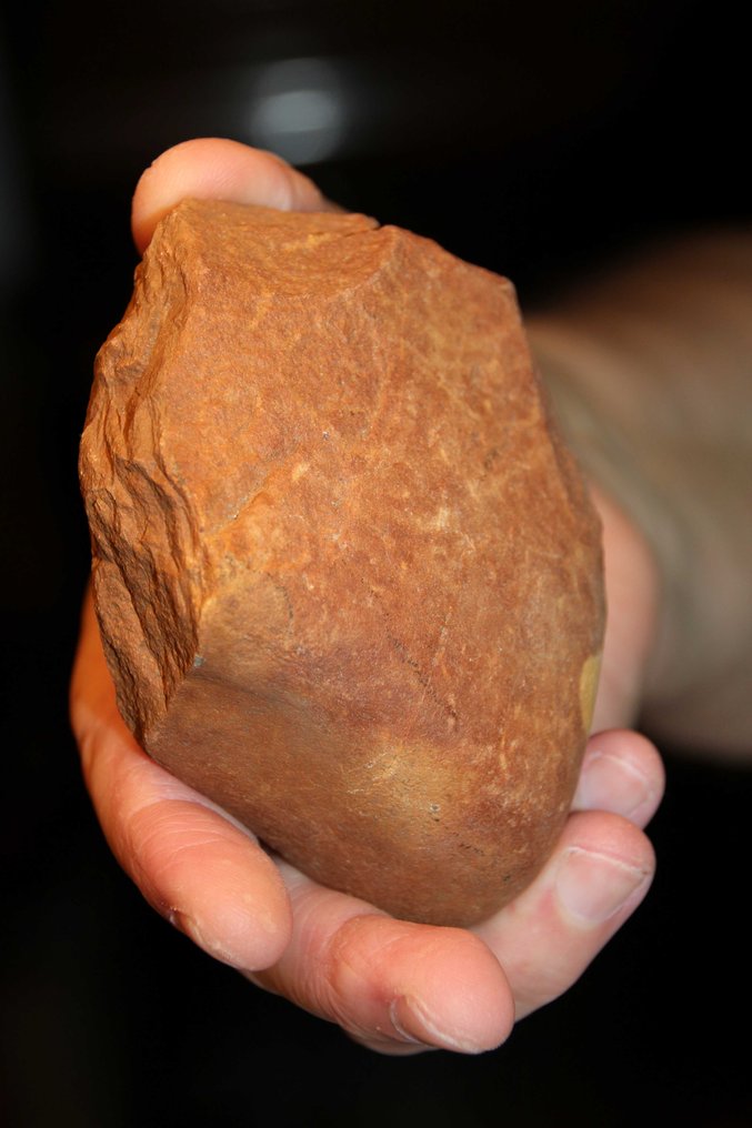 旧石器时代 石器 切割工具 - 103 mm  (没有保留价) #2.1