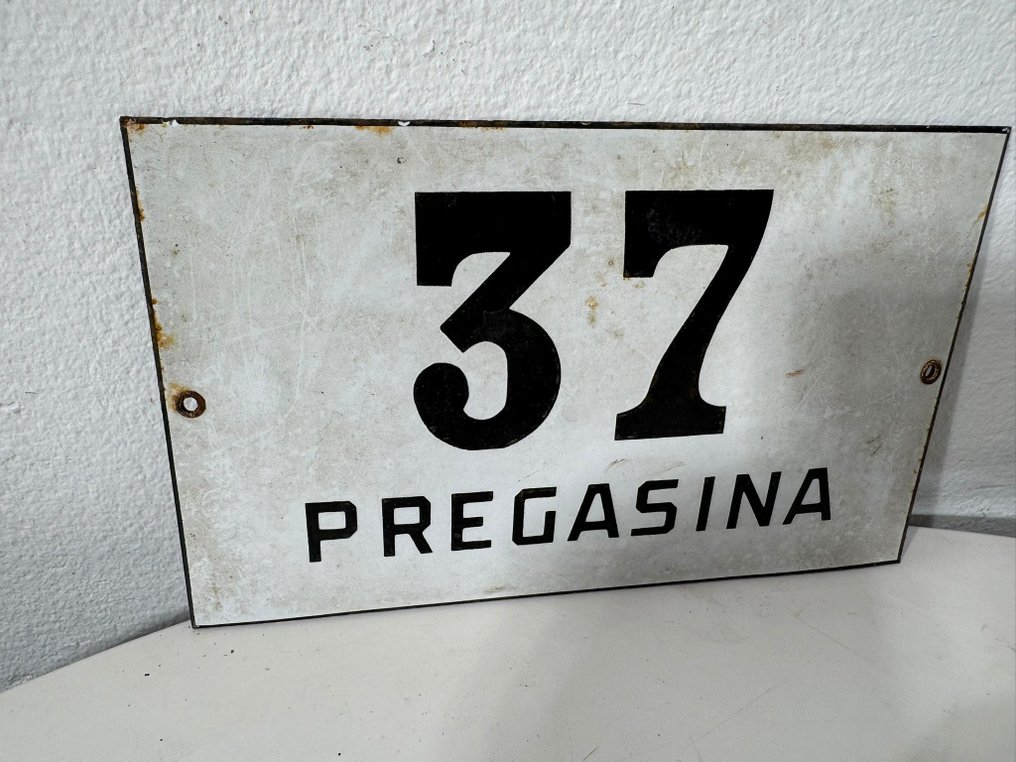 37 PREGASINA - 标志 - 金属 #1.0