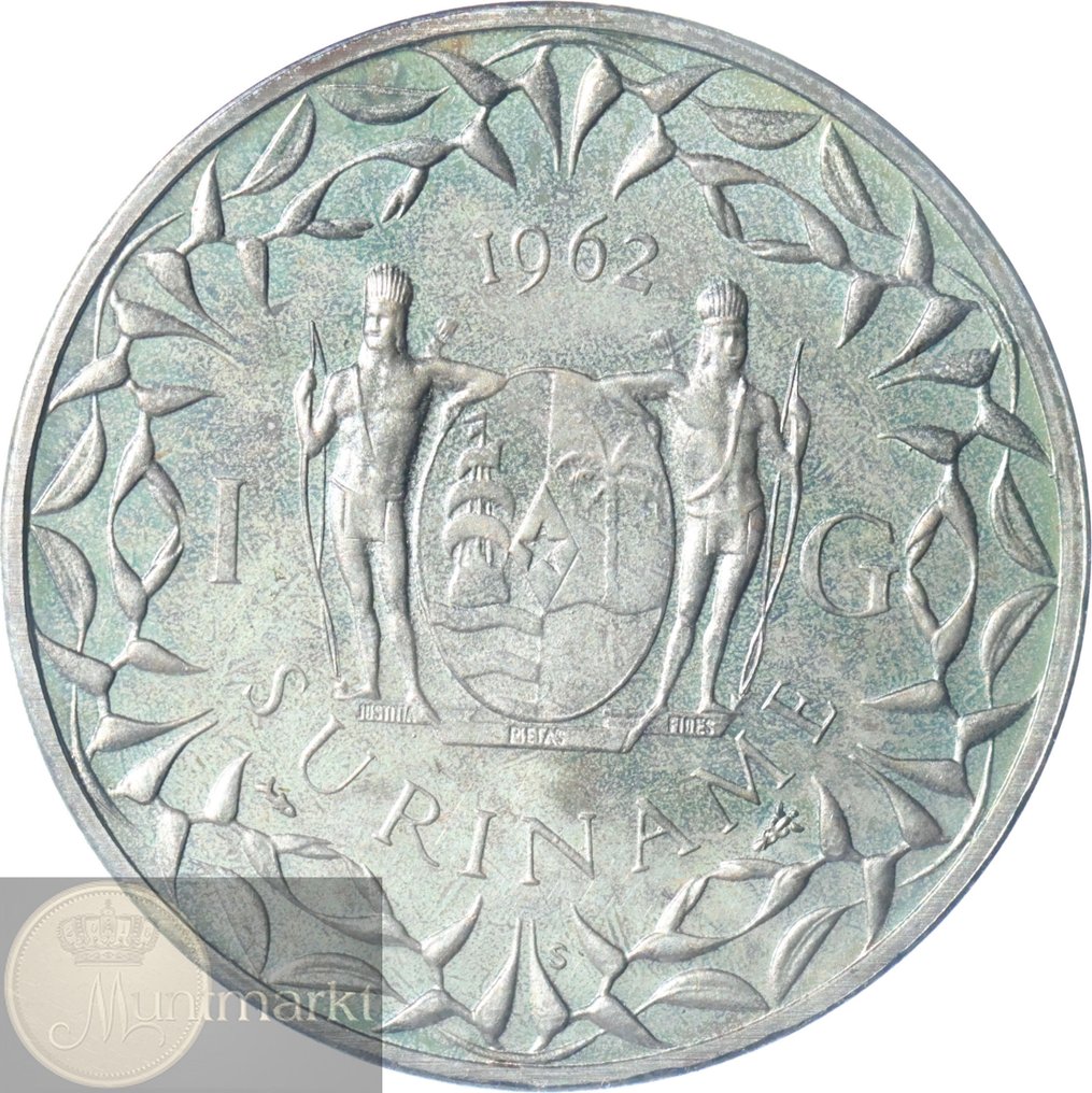 Suriname. Proof Set 1962 S ZELDZAAM #1.0