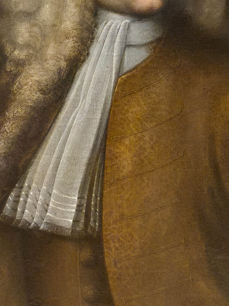 European school (XIX) - Portrait of a nobleman with allonge wig #2.1