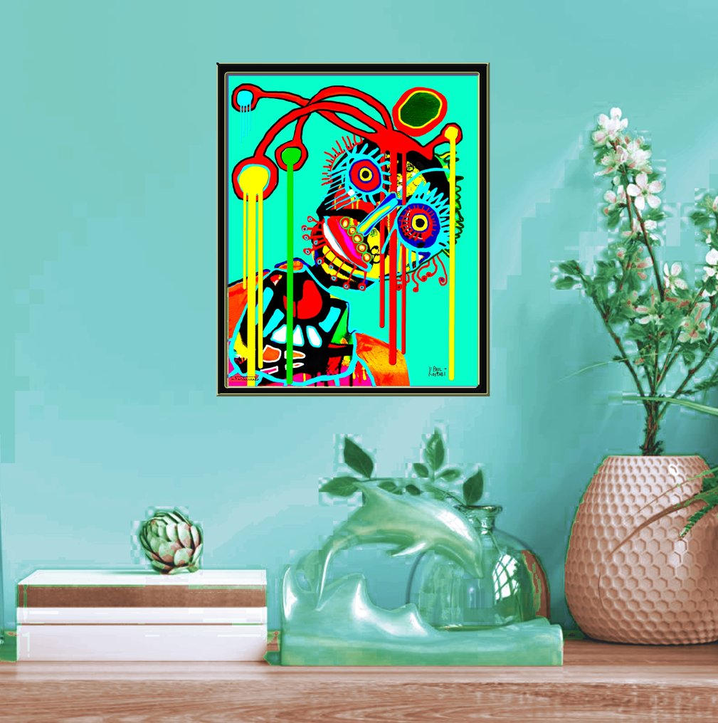 Paul Kostabi (1962) & Giuseppe Fortunato (1956) - KF1925 #2.1