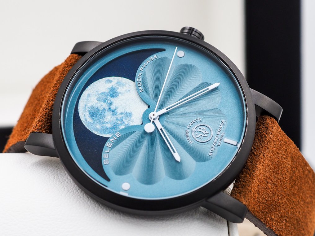 Stefano Braga - Ingen reservasjonspris - Brand New * Selene Moon phase * - Unisex - 2020+ #1.0