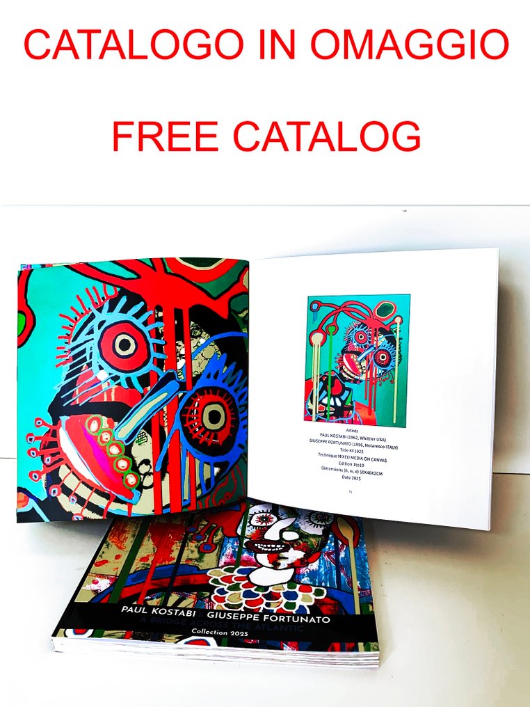 Paul Kostabi (1962) & Giuseppe Fortunato (1956) - KF1925 #1.0