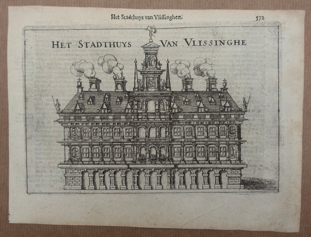 Netherlands - Vlissingen; J Jansz. / L Guicciardini - Het Stadhuys Van Vlissinghe - 1617 #1.0