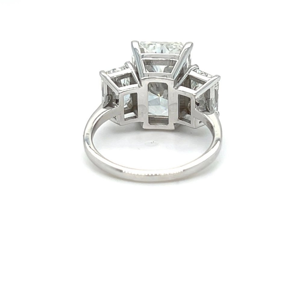 χωρίς τιμή ασφαλείας - Δαχτυλίδι - 14 καράτια Λευκός χρυσός -  9.08ct. tw. Διαμάντι (Εργαστηριακής καλλιέργειας) - Διαμάντι - δαχτυλίδι με διαμάντι #3.2