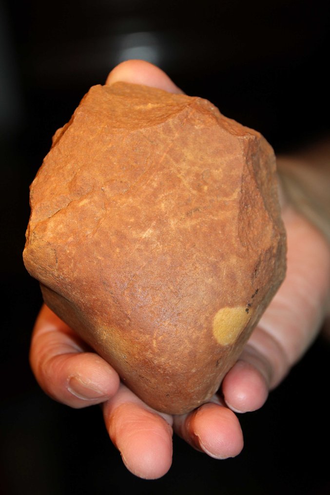 旧石器时代 石器 切割工具 - 103 mm  (没有保留价) #1.0