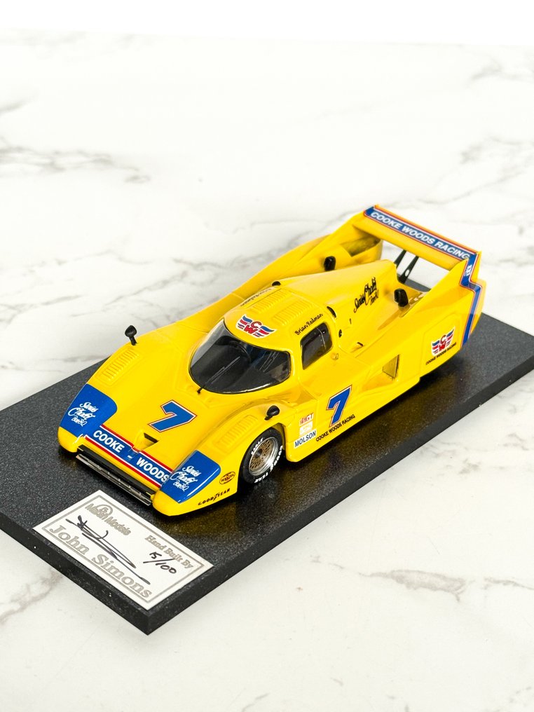 Marsh Models 1:43 - Modell autó - Marsh Models – MM124 – Lola T600 “Cooke Woods Racing” – Brian Redman – IMSA Champion 1981 – #1.0