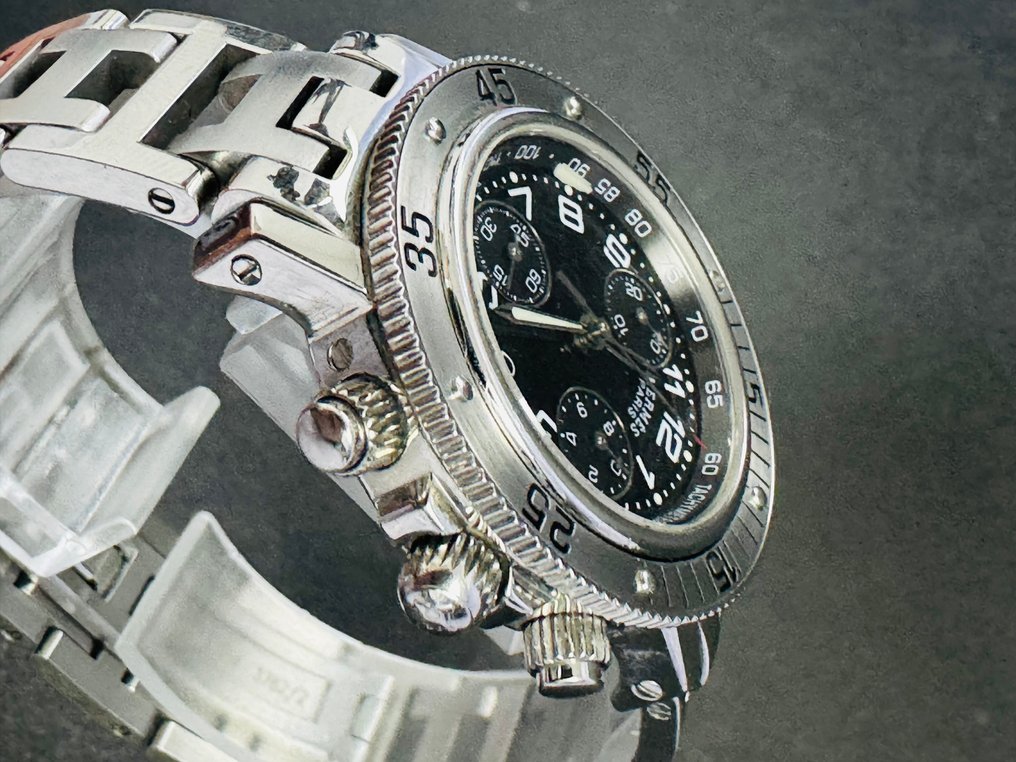 Hermès - Clipper Chronograph - CL2.310 - Unisex - 2000-2010  #2.1