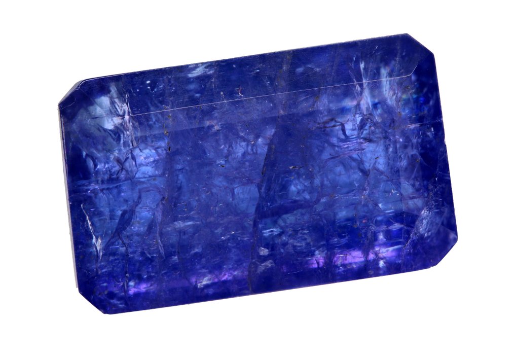没有保留价 蓝色, 紫罗兰色 坦桑石  - 15.01 ct - 西班牙宝石学院（IGE） #1.0