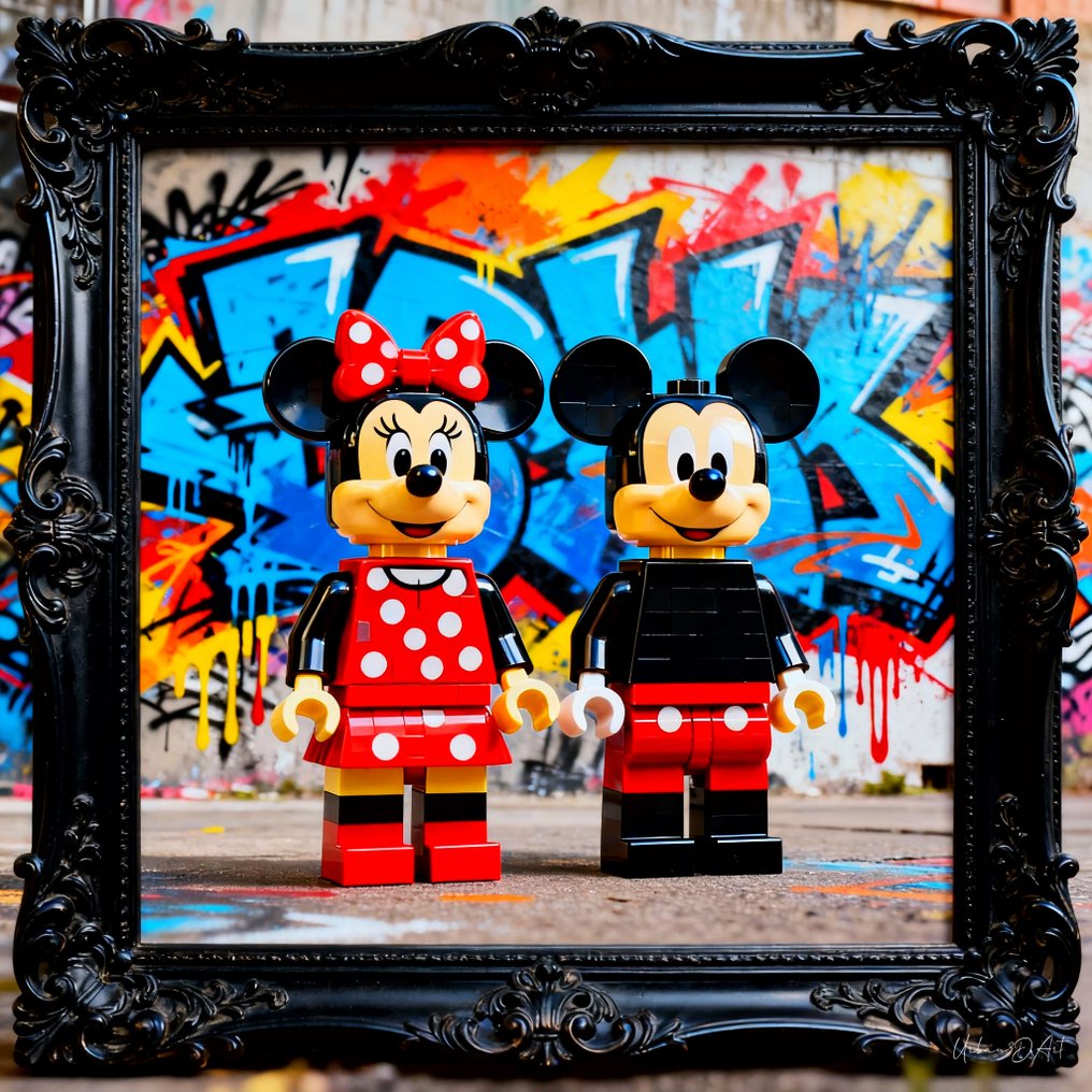 Urban3DArt (1971) - Baroque MickeyLimited Edition #1.0