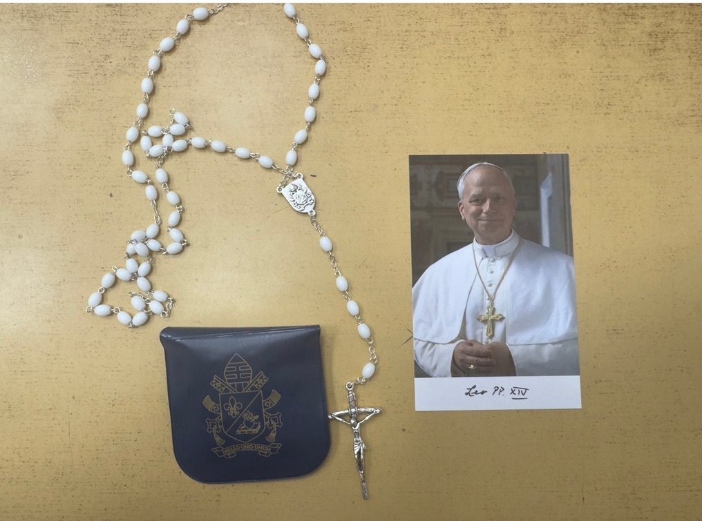 莱昂十四世教皇——听审的玫瑰——由圣父赐福和赠予 - 鍍銀 - 2025 #1.0