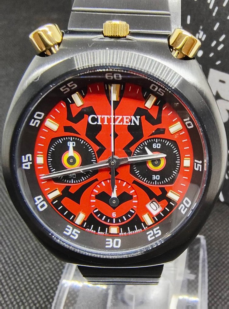 Citizen - Star Wars - χωρίς τιμή ασφαλείας - Citizen Horn Chrono Star Wars DARTH MAUL - Άνδρες - 2022 #1.0