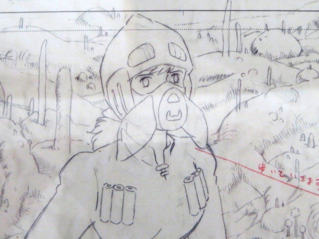 Hayao Miyazaki - Official Studio Ghibli Animage and Ghibli Exhibition – Nausicaä of the Valley of the Wind Layout #1.0