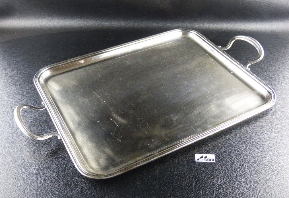 裝飾托盤 - SCHIAVON Angelo/ TREVISO - 普鲁恩托贝特、Servierplatte、矩形 - 義大利 #1.0