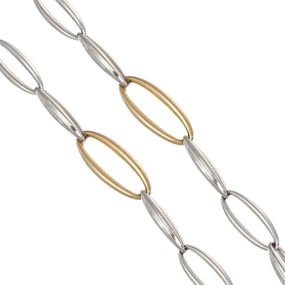 Chimento - Κολιέ - 18 καράτια Κίτρινο χρυσό, Λευκός χρυσός, Ροζ χρυσό - 0.02ct. tw. Διαμάντι (Φυσικό) #1.0