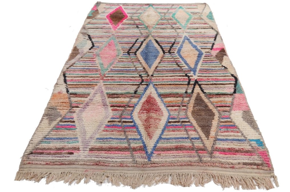 稀有古董真品贝尔贝尔摩洛哥——Boujaad品质与现代设计 - 地毯 - 260 cm - 160 cm #1.0