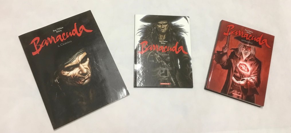Barracuda T2 + Intégrale + dédicace + ex-libris - 3x C - EO/TL - 3 Album - 2011/2019 #2.1