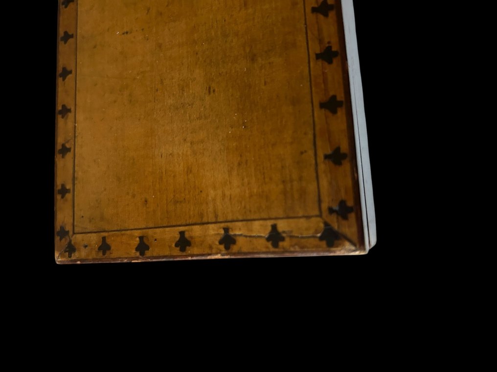 Boks (2) - Træ - Boîtes à gants XIXe #3.2