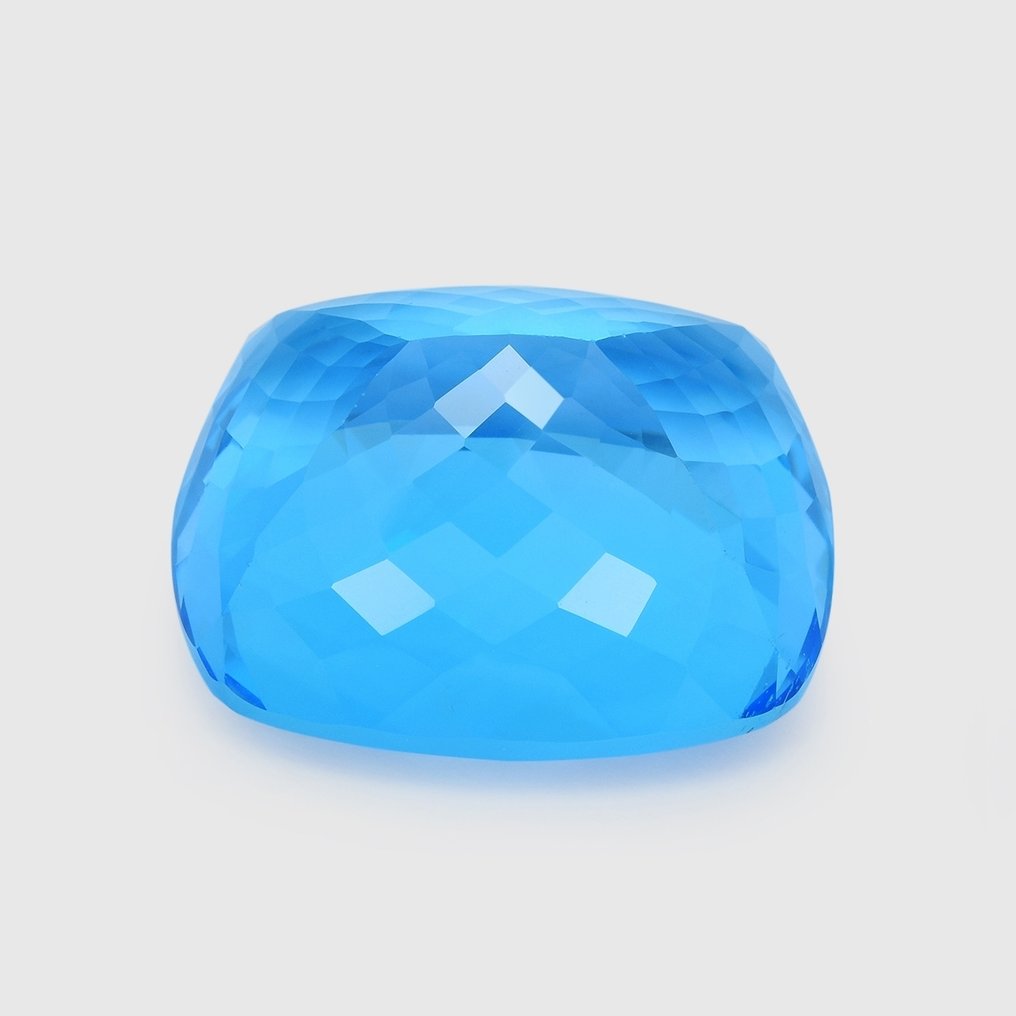 1 pcs Albastru Topaz - 84.40 ct - Asociația internațională de pietre prețioase colorate (ICA GemLab) #2.1