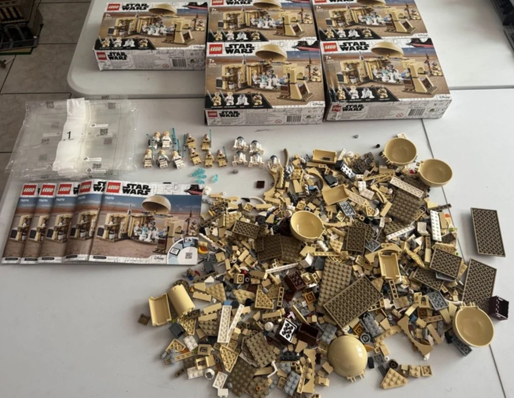 Lego Setat - Star Wars - LEGO 75270 (x5) Star Wars avec 3 figurines par set #1.0