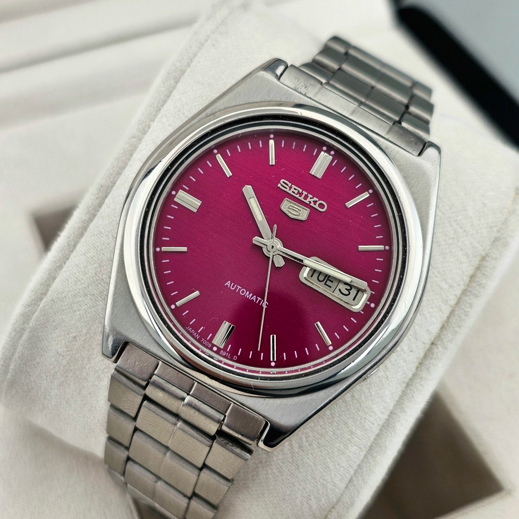 Seiko - Seiko 5 Automatic Day-Date - No Reserve Price - 7009-876J - Men - 1970-1979  #4.3