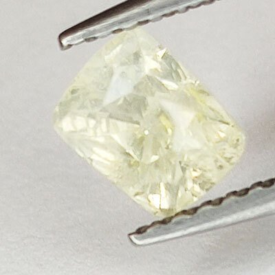 黄色 蓝宝石  - 1.07 ct - 安特卫普宝石检测实验室（ALGT） - 无加热 #1.0