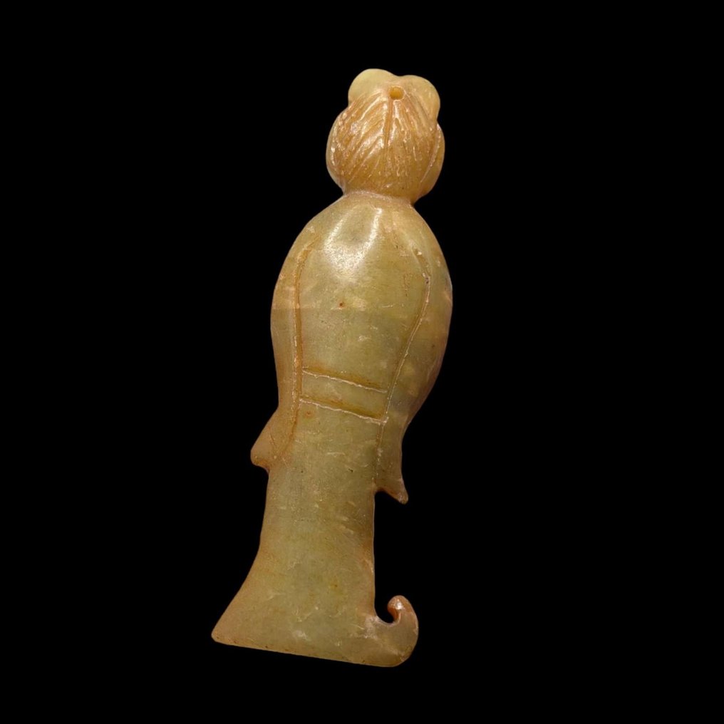 replica ancient chinese jadeite Noble man statue - 8 cm  (No reserve price) #3.2