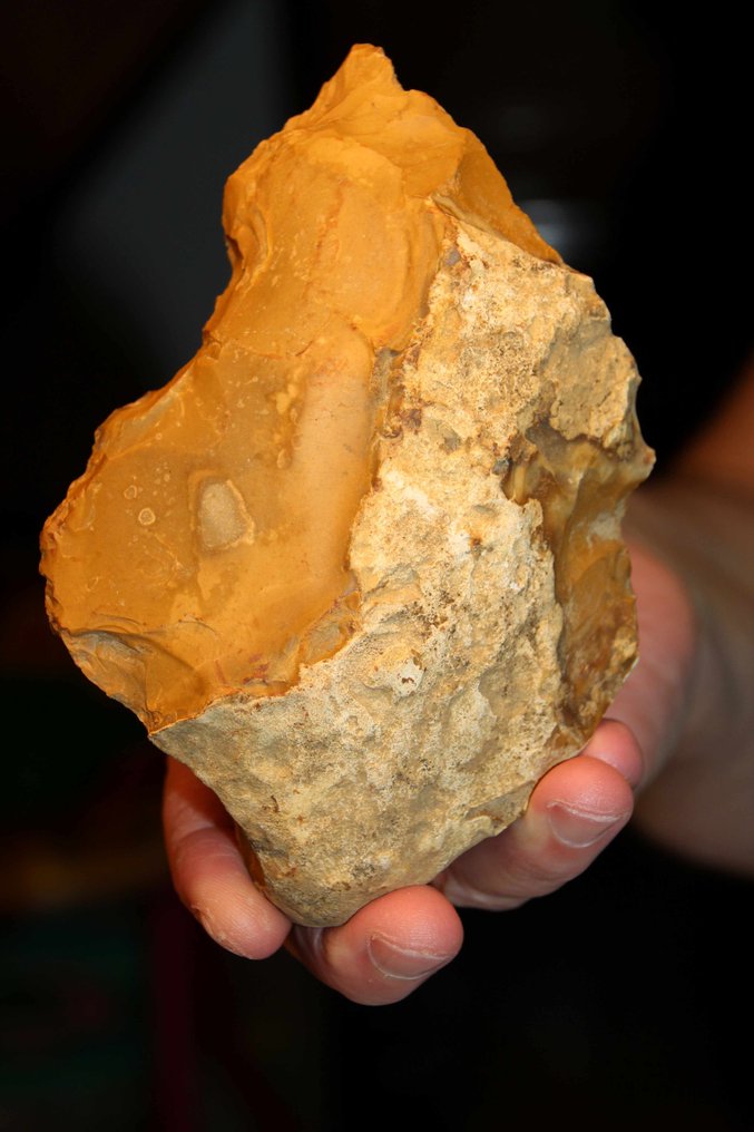 Palæolitisk Flint Uniface - 150 mm (Ingen mindstepris) #1.0