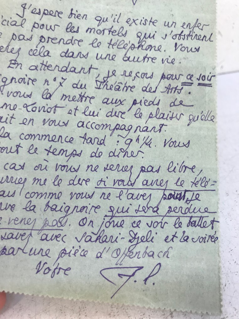 Signé; Pierre Louÿs - Poëtique [avec L.A.S. à Louis Loviot] - 1917 #1.0