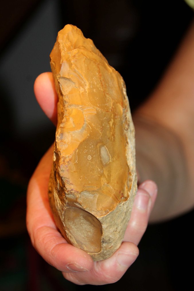 Palæolitisk Flint Uniface - 150 mm (Ingen mindstepris) #3.2