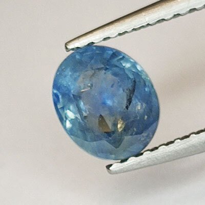 Fără preț de rezervă Albastru Safir  - 0,96 ct - ALGT (Laboratorul pentru testarea pietrelor prețioase din Anvers) #3.2