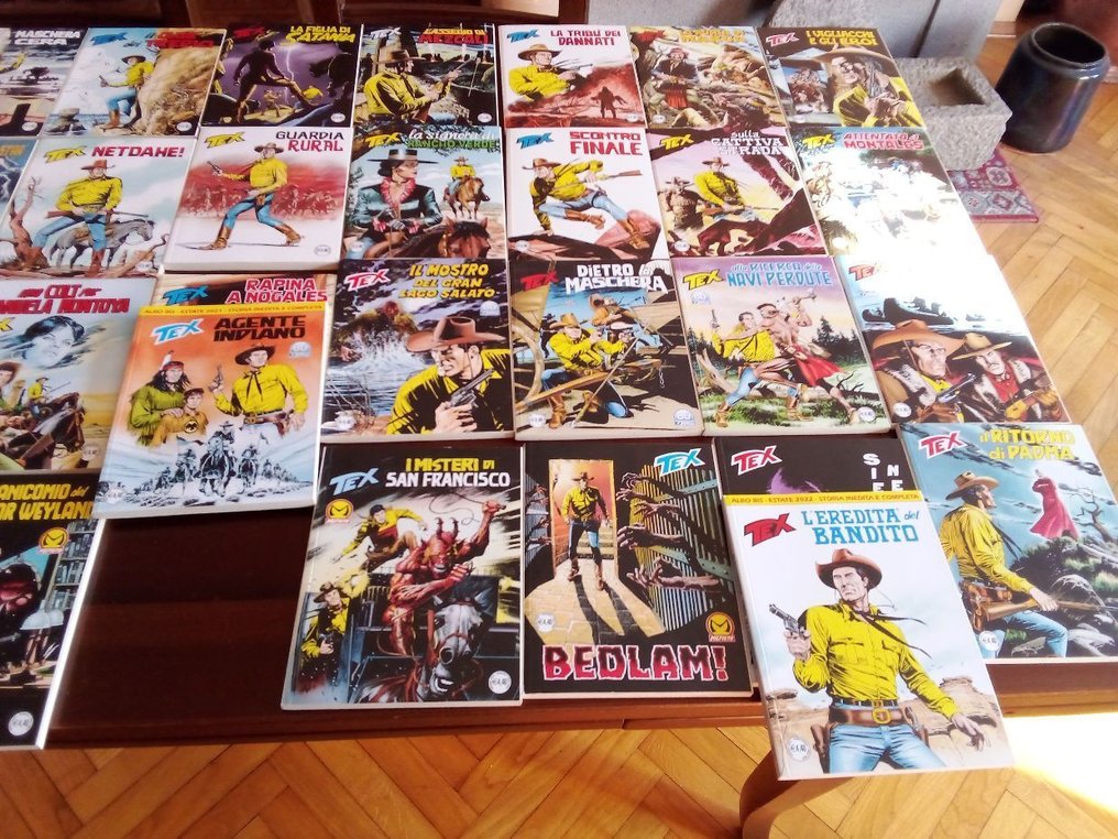 Tex nn. 700/773 - sequenza completa + numeri bis - 77 Comic #4.3