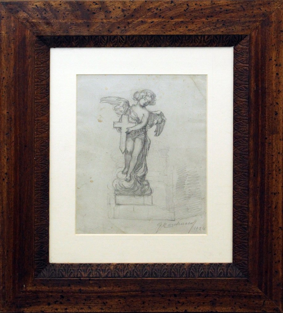 Gino Montruccoli (XX) - Angelo con la croce #2.1