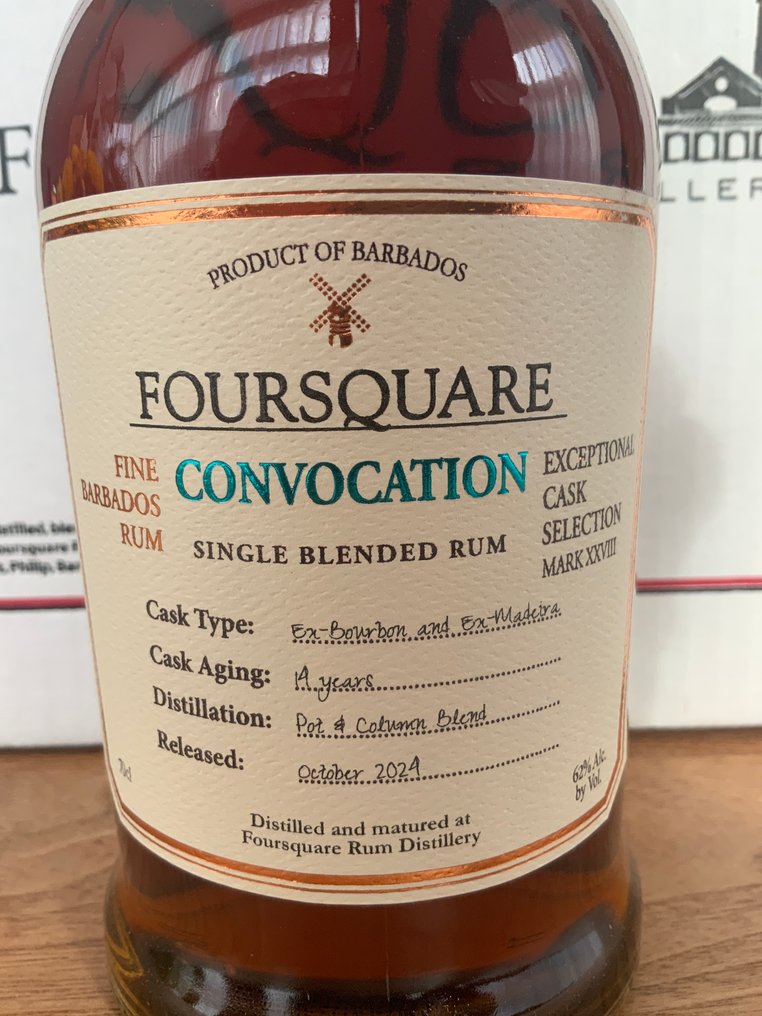 Foursquare 14 years old - Convocation - ECS Mark XXVIIl - b. 2024 - 70cl #1.0