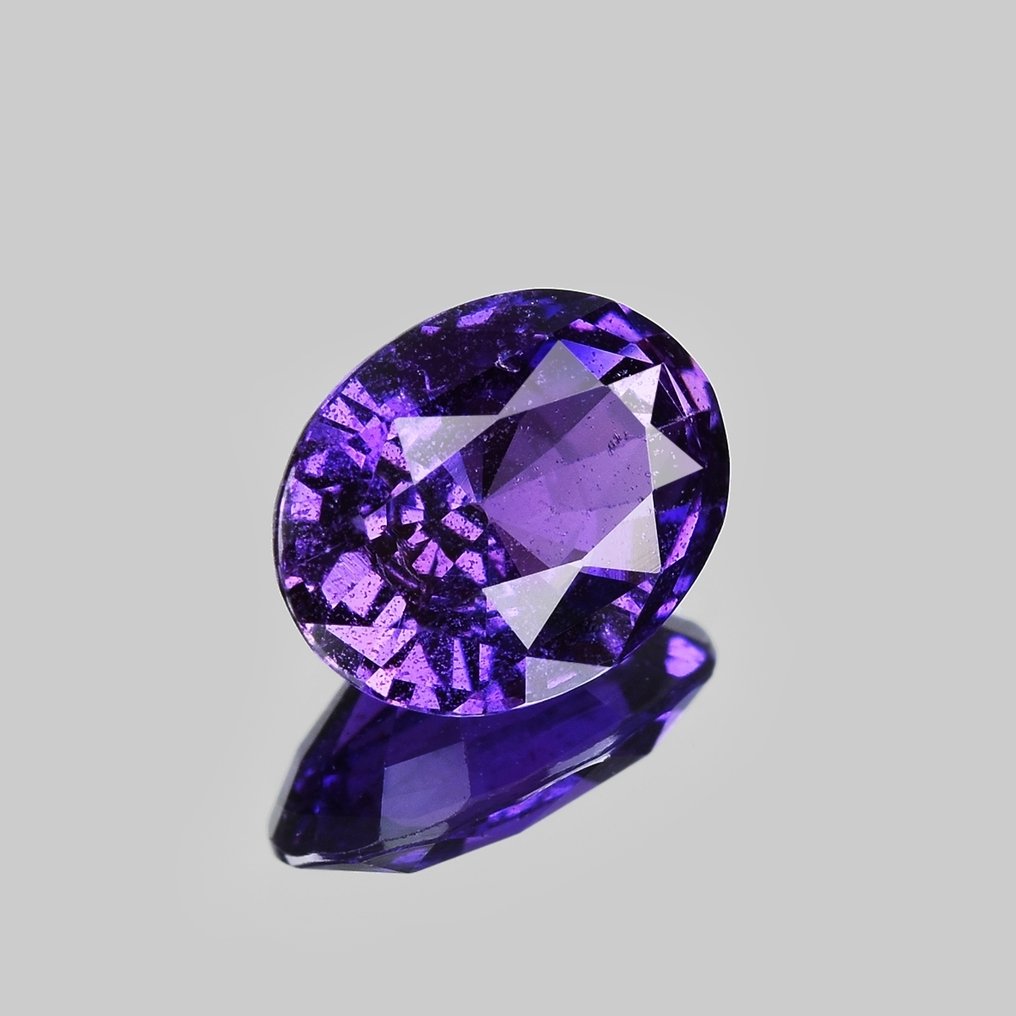 1 pcs 紫色 蓝宝石 - 1.13 ct - 国际有色宝石协会(ICA GemLab) #1.0