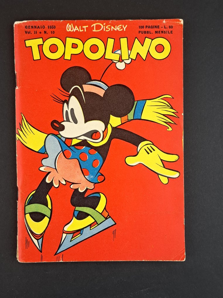 Topolino Libretto n. 10 - 1 Comic - 第一版 - 1950 #1.0