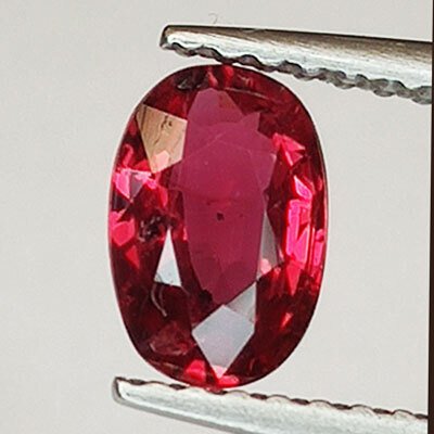 Rubin - 0.75 ct - Antwerp Laboratory for Gemstone Testing (ALGT) - Ingen varme, fin farvekvalitet. #3.2