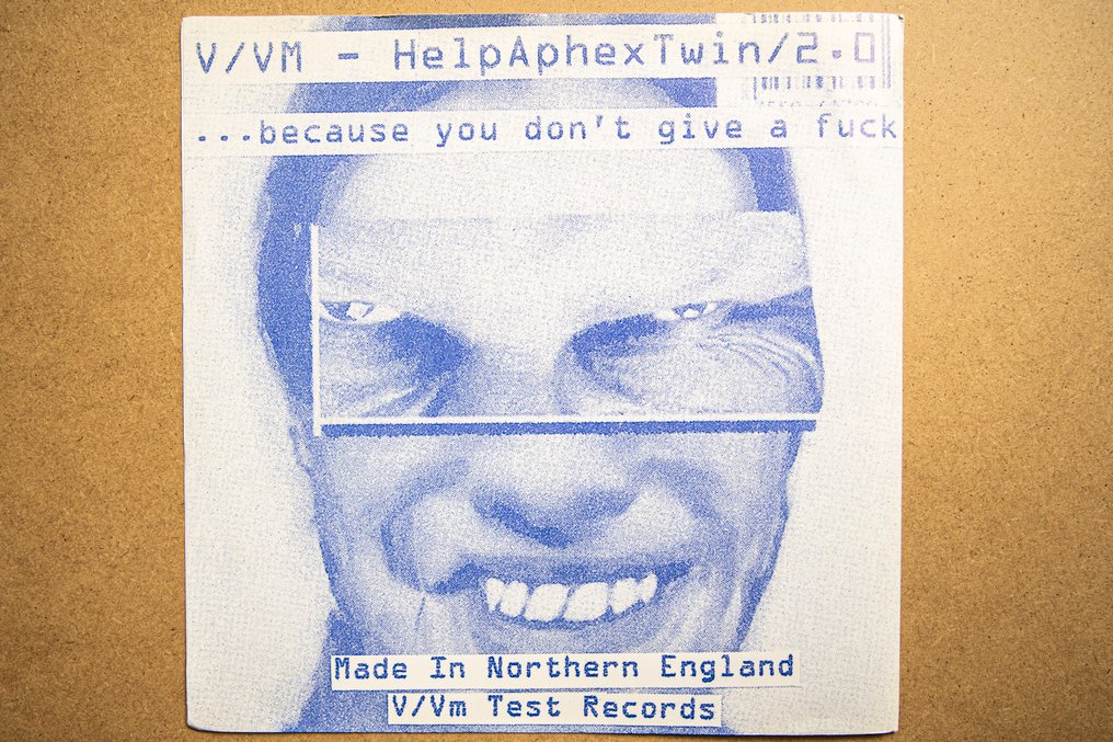 V/Vm - HelpAphexTwin/3.0 - Single Vinyl Record - Unknown pressing - 2001 #1.0