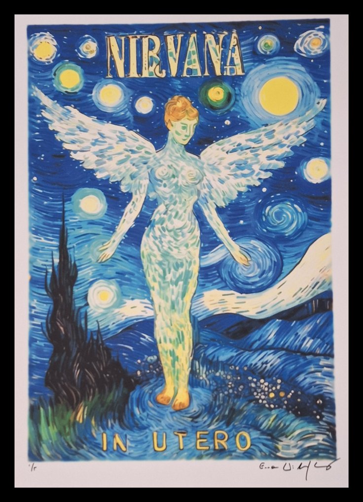 Nirvana - Tribute series - Icons Reimagined Vincent van Gogh - by Emma Wildfang - Περιορισμένη έκδοση - 2025 #1.0