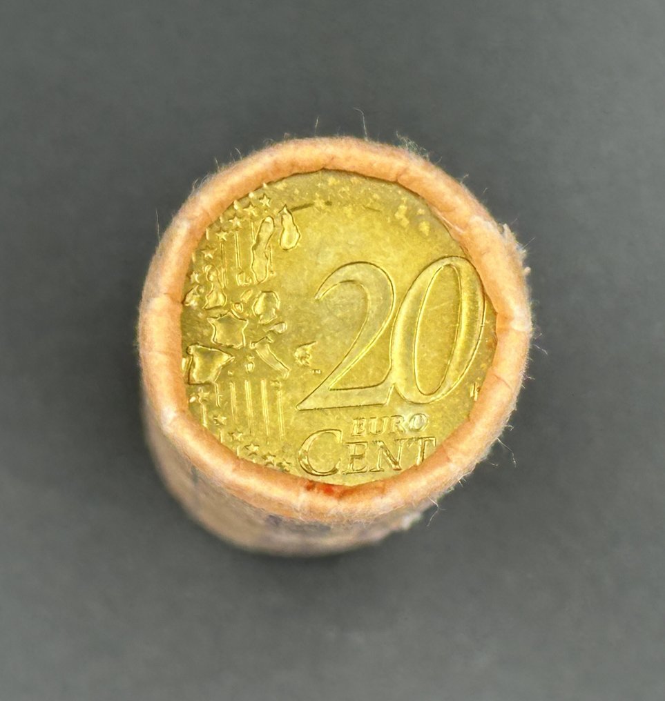San Marino. 20 Cent 2002 (40 stuks) in Muntrol  (Ingen mindstepris) #1.0